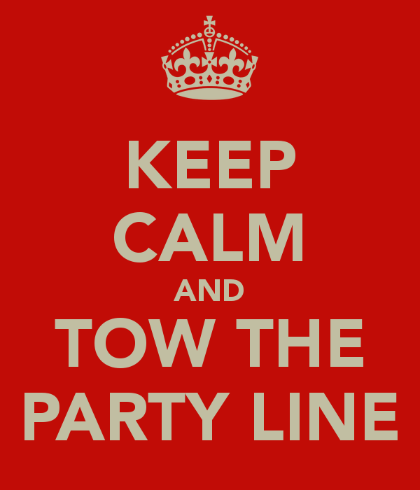 keep-calm-and-tow-the-party-line – Vermont Independent